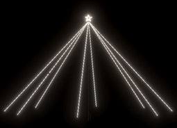 vidaXL - Kerstboomverlichting - 800 - LED's - binnen/buiten - 5 - m - koudwit