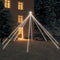 vidaXL - Kerstboomverlichting - 800 - LED's - binnen/buiten - 5 - m - koudwit
