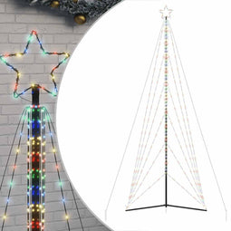 vidaXL - Kerstboomverlichting - 861 - kleurrijke - LED's - 480 - cm