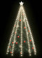 vidaXL Kerstboomverlichting met 250 LED's koudwit net 250 cm