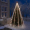 vidaXL Kerstboomverlichting met 300 LED's koudwit net 300 cm