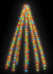 vidaXL Kerstboomverlichting met 300 LED's meerkleurig net 300 cm