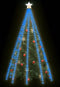vidaXL Kerstboomverlichting met 400 LED's blauw net 400 cm