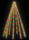 vidaXL Kerstboomverlichting met 400 LED's meerkleurig net 400 cm