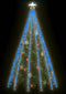 vidaXL Kerstboomverlichting met 500 LED's blauw binnen/buiten 500 cm