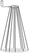 vidaXL Kerstboomverlichting met 500 LED's koudwit binnen/buiten 500 cm