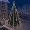 vidaXL Kerstboomverlichting met 500 LED's koudwit binnen/buiten 500 cm