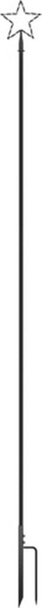 vidaXL - Kerstboomverlichting - met - 576 - LED's - binnen - en - buiten - 3,6 - m - blauw