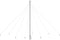 vidaXL - Kerstboomverlichting - waterval - binnen - buiten - 576 - LED's - 3,6 - m