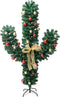 vidaXL - Kerstcactus - met - standaard - en - LED's - 150 - cm - PVC - groen