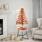 vidaXL - Kerstdecoratie - kerstboom - 100 - cm - massief - grenenhout - wasbruin