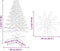 vidaXL - Kerstdecoratie - kerstboom - 100 - cm - massief - grenenhout - wasbruin