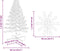 vidaXL - Kerstdecoratie - kerstboom - 100 - cm - massief - grenenhout