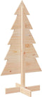 vidaXL - Kerstdecoratie - kerstboom - 100 - cm - massief - grenenhout