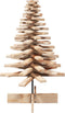 vidaXL - Kerstdecoratie - kerstboom - 100 - cm - massief - grenenhout