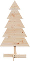 vidaXL - Kerstdecoratie - kerstboom - 100 - cm - massief - grenenhout
