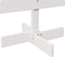 vidaXL - Kerstdecoratie - kerstboom - 100 - cm - massief - grenenhout - wit