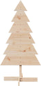 vidaXL - Kerstdecoratie - kerstboom - 120 - cm - massief - grenenhout