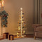 vidaXL - Kerstdecoratie - kerstboom - 125 - cm - massief - grenenhout