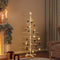 vidaXL - Kerstdecoratie - kerstboom - 150 - cm - massief - grenenhout