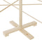 vidaXL - Kerstdecoratie - kerstboom - 150 - cm - massief - grenenhout