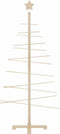 vidaXL - Kerstdecoratie - kerstboom - 150 - cm - massief - grenenhout