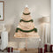 vidaXL - Kerstdecoratie - kerstboom - 150 - cm - massief - hout