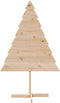 vidaXL - Kerstdecoratie - kerstboom - 150 - cm - massief - hout