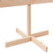 vidaXL - Kerstdecoratie - kerstboom - 150 - cm - massief - hout
