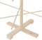 vidaXL - Kerstdecoratie - kerstboom - 180 - cm - massief - grenenhout