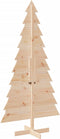 vidaXL - Kerstdecoratie - kerstboom - 180 - cm - massief - grenenhout