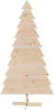 vidaXL - Kerstdecoratie - kerstboom - 180 - cm - massief - grenenhout
