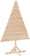 vidaXL - Kerstdecoratie - kerstboom - 180 - cm - massief - hout
