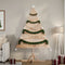 vidaXL - Kerstdecoratie - kerstboom - 180 - cm - massief - hout