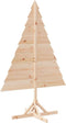 vidaXL - Kerstdecoratie - kerstboom - 180 - cm - massief - hout
