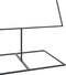vidaXL - Kerstdecoratie - kerstboom - 210 - cm - metaal - zwart