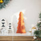 vidaXL - Kerstdecoratie - kerstboom - 49 - cm - massief - grenenhout - wasbruin