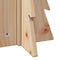 vidaXL - Kerstdecoratie - kerstboom - 49 - cm - massief - grenenhout