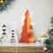 vidaXL - Kerstdecoratie - kerstboom - 59,5 - cm - massief - grenenhout - wasbruin