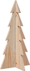 vidaXL - Kerstdecoratie - kerstboom - 59,5 - cm - massief - grenenhout
