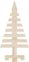 vidaXL - Kerstdecoratie - kerstboom - 60 - cm - massief - grenenhout