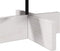 vidaXL - Kerstdecoratie - kerstboom - 60 - cm - massief - grenenhout - wit