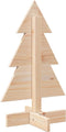 vidaXL - Kerstdecoratie - kerstboom - 60 - cm - massief - grenenhout