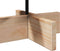 vidaXL - Kerstdecoratie - kerstboom - 60 - cm - massief - grenenhout