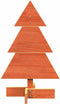 vidaXL - Kerstdecoratie - kerstboom - 60 - cm - massief - grenenhout - wasbruin
