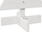 vidaXL - Kerstdecoratie - kerstboom - 60 - cm - massief - grenenhout - wit