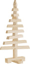 vidaXL - Kerstdecoratie - kerstboom - 60 - cm - massief - grenenhout