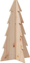vidaXL - Kerstdecoratie - kerstboom - 69,5 - cm - massief - grenenhout