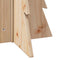 vidaXL - Kerstdecoratie - kerstboom - 69,5 - cm - massief - grenenhout