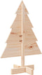 vidaXL - Kerstdecoratie - kerstboom - 70 - cm - massief - hout